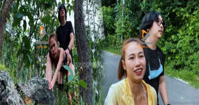 คลิปโป้เป็นข่าวดังที่เชียงใหม่ หลอกเมียไปเที่ยวป่าเงี่ยนจับเย็ดกลางป่าเสียงไทยชัดเจน